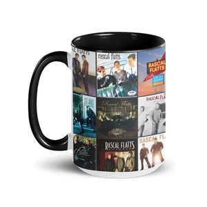 Rascal Flatts Accent Mug Country Hitmakers Album Cover Collage Gift