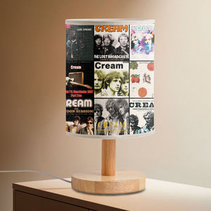 Cream Album Art Table Lamp Classic Rock Decorative Light