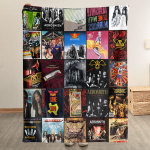 Aerosmith Sherpa Blanket A Rock ’n’ Roll Legacy for True Fans