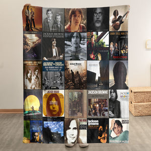 Jackson Browne Sherpa Blanket Folk-Rock Warmth Wrapped in Timeless Album Art