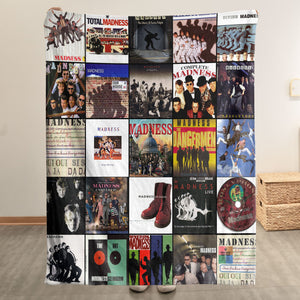 Madness Sherpa Blanket A Ska & Pop Tribute for True Fans