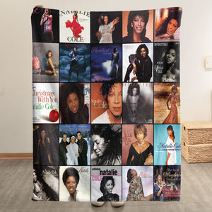Natalie Cole Sherpa Blanket A Soulful, Timeless Tribute for True Fans