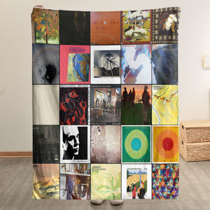 Brian Eno Sherpa Blanket Ambient Masterpieces & Iconic Album Art Tribute