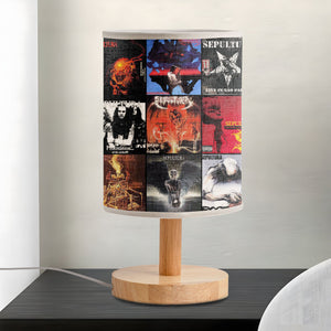 Sepultura Albums Table Lamp Metal Art Light for Fans