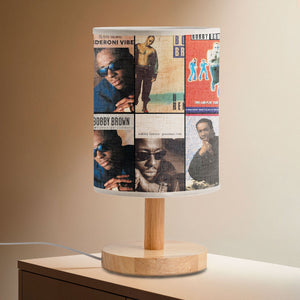 Bobby Brown Album Art Table Lamp Classic R&B Decorative Light