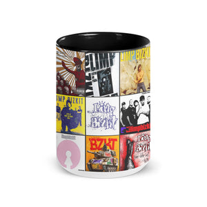 Limp Bizkit Accent Mug Classic Album Cover Collage Gift for Nu-Metal Fans