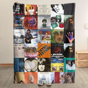 George Harrison Sherpa Blanket A Peaceful, Soul-Stirring Tribute