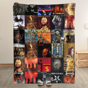 Sepultura Sherpa Blanket A Heavy Metal Legacy You Can Feel