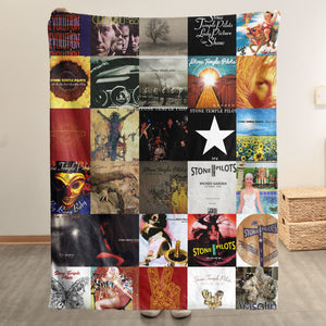 Stone Temple Pilots Sherpa Blanket A Grunge-Era Tribute for True Fans