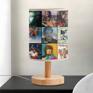 Kenny Loggins Album Collage Lamp Soft Rock Nostalgia Night Light for Music Lovers