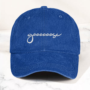 Goose Band Denim Cap Retro Music Fan Merch Cap Gift For Dad (With Box)