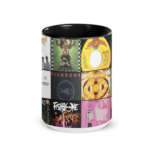 Fishbone Accent Mug Funk-Rock Fusion Album Collage Gift