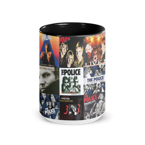 The Police Accent Mug Classic Album Cover Collage Gift
