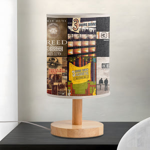 3 Doors Down Fabric Lamp Classic Rock Soul Album Art Collection