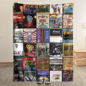 Allman Brothers Band Sherpa Blanket A Warm Southern Rock Tribute