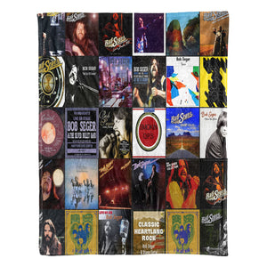 Bob Seger Sherpa Blanket A Heartland Rock Tribute for True Fans
