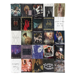 Florence - The Machine Sherpa Blanket A Dreamy, Ethereal Album Art Tribute