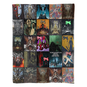 Ghost Sherpa Blanket Dark Art & Metal Warmth Wrapped in Iconic Album Imagery