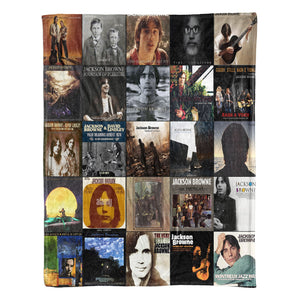 Jackson Browne Sherpa Blanket Folk-Rock Warmth Wrapped in Timeless Album Art