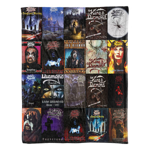 King Diamond Sherpa Blanket A Haunting Tribute to Metal’s Darkest Legend