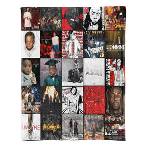 Lil Wayne Sherpa Blanket A Mixtape Legend Tribute for True Fans