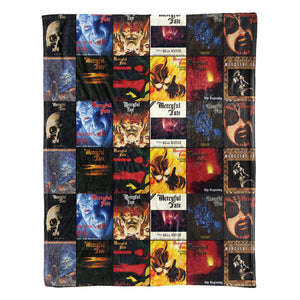 Mercyful Fate Sherpa Blanket A Dark Heavy Metal Tribute for True Fans