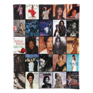 Natalie Cole Sherpa Blanket A Soulful, Timeless Tribute for True Fans