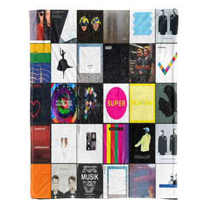 Pet Shop Boys Sherpa Blanket A Synth-Pop Icon Tribute for True Fans