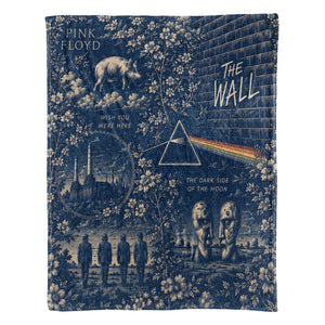 Pink Floyd Sherpa Blanket The Dark Side Of The Moon Vintage Blanket