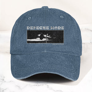 Music for the Masses Denim Cap Retro Depeche Mode Merch Dad Hat (With Box)