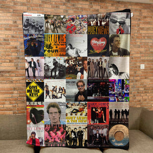 Huey Lewis & The News Sherpa Blanket A Feel-Good Throwback for True Fans