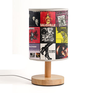 The Cramps Albums Fabric Lamp Light of Punk Rock Madness