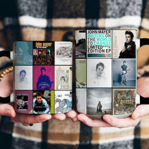 John Mayer Accent Mug Classic Album Cover Collage Gift
