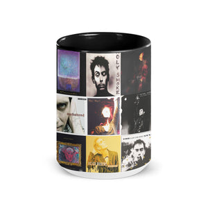 Peter Murphy Accent Mug Gothic Art Rock Album Collage Gift