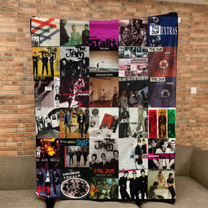 The Jam Sherpa Blanket A Mod Revival Classic for True Fans