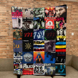 The Police Sherpa Blanket A Tribute to Timeless New Wave Icons