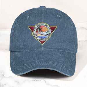 Air Margaritaville Denim Cap Retro Jimmy Buffett Inspired Dad Hat (With Box)