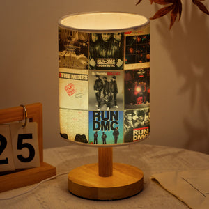 Run DMC Albums Fabric Lamp Old School Hip-Hop Legacy Glow