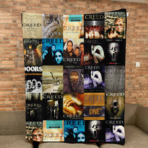 Creed Sherpa Blanket Post-Grunge Warmth Wrapped in Iconic Album Art