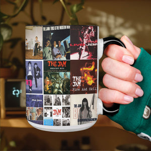 The Jam Accent Mug Classic Album Cover Collage Gift