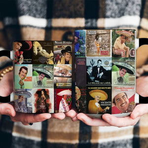Vicente Fernández Accent Mug Ranchera Legend Album Collage Gift