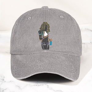 Robert Plant Denim Cap Retro Classic Rock Music Inspired Dad Hat (With Box)