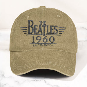The Beatles 1960 Est Denim Cap Vintage Dad Cap Gift For Dad (With Box)
