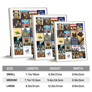 The Beatles Acrylic Light Mirror Dual-Mode Music Legend Gift