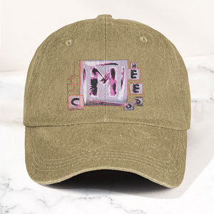 1990's Depeche Mode Rare! 1994 Tour Concert Denim Cap Vintage Music Merch Gift for Dad (With Box)