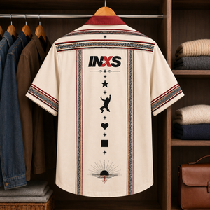 INXS Luxury Design Hawaiian Shirt – New Wave Inspired Hawaiian Shirt