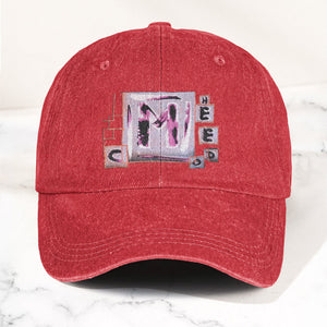 1990's Depeche Mode Rare! 1994 Tour Concert Denim Cap Vintage Music Merch Gift for Dad (With Box)