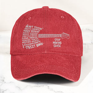 Bruce Springsteen & The E Street Band Denim Cap Retro Rock Music Fan Cap Gift For Dad (With Box)