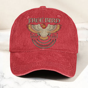 Lynyrd Skynyrd Denim Cap “Free Bird” Vintage Eagle Dad Hat