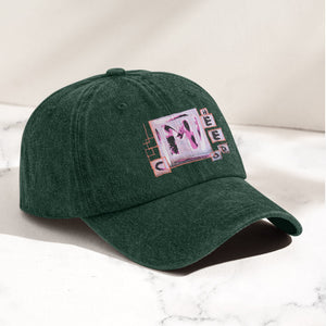 1990's Depeche Mode Rare! 1994 Tour Concert Denim Cap Vintage Music Merch Gift for Dad (With Box)